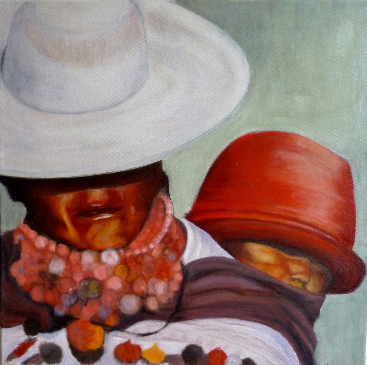 Galerie Femmes et mères - Lysiane Letellier - Artiste peintre amateur ...