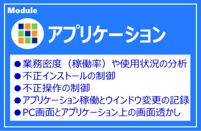 IP-guard アプリケーション管理モジュール