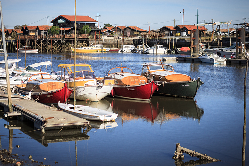 Petit port de Gujan-Mestras, sur le Bassin d'Arcachon - Crédit : David Remazeilles (Gironde Tourisme)