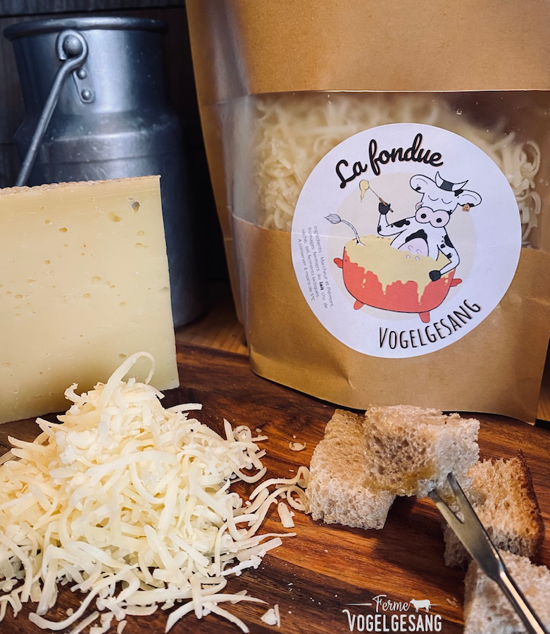 NOUVEAU notre mélange de fromages à fondue ! Ferme Vogelgesang