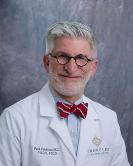 Dr. Paul Feldman of Truffles Vein Specialists is a Registered Physician in Vascular Interpretation and the medical director of truffles vein specialists.