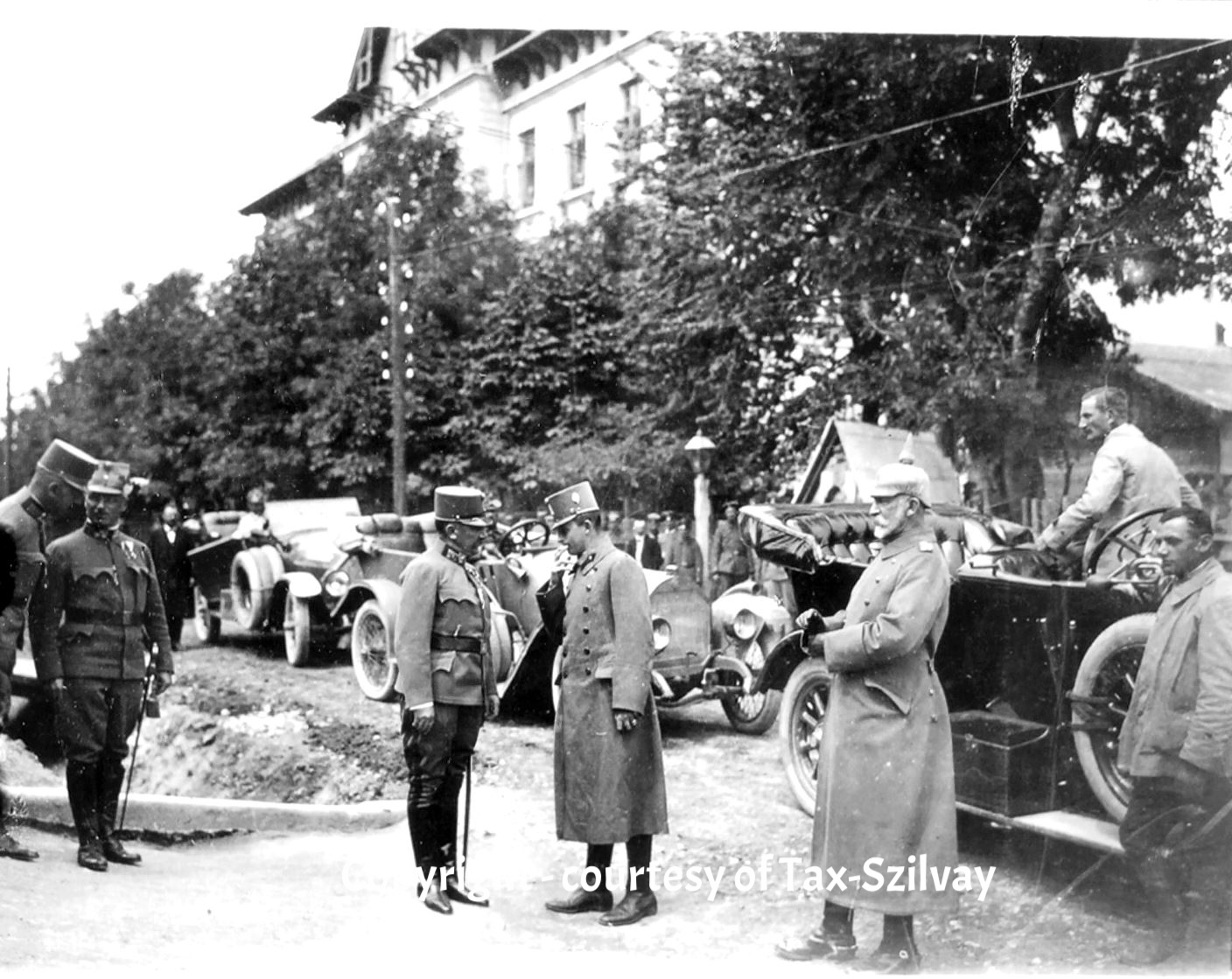 25. September 1915, Besuch Erzherzog Karl in Opcina