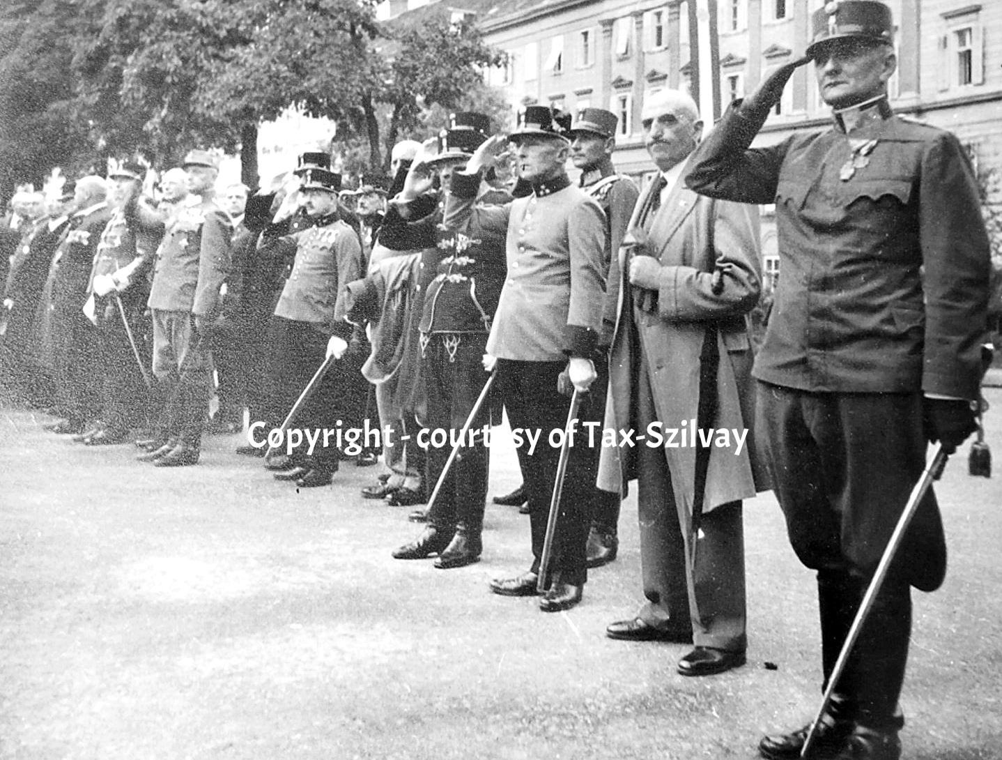 Veteranentreffen in Graz, verm. in den 1930ern