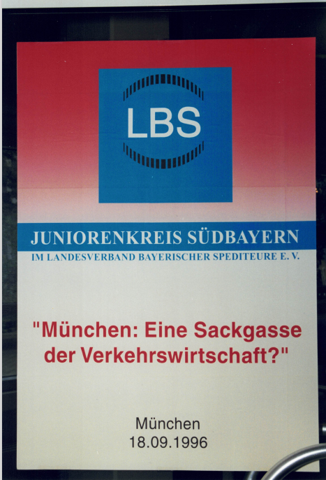 25 Jahre "München: Eine Sackgasse der Verkehrswirtschaft?"