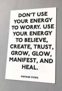 use your energy