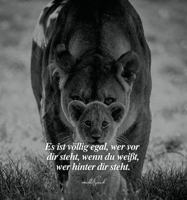 Wer hinter dir steht