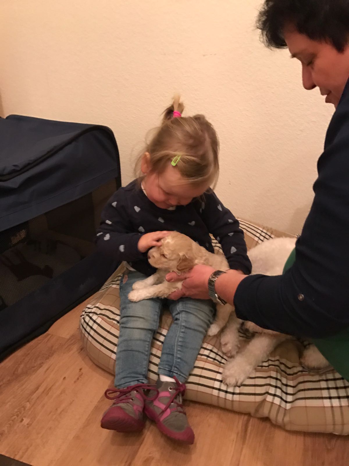 und Alessio hätte sie am liebsten auch gleich mitgenommen...