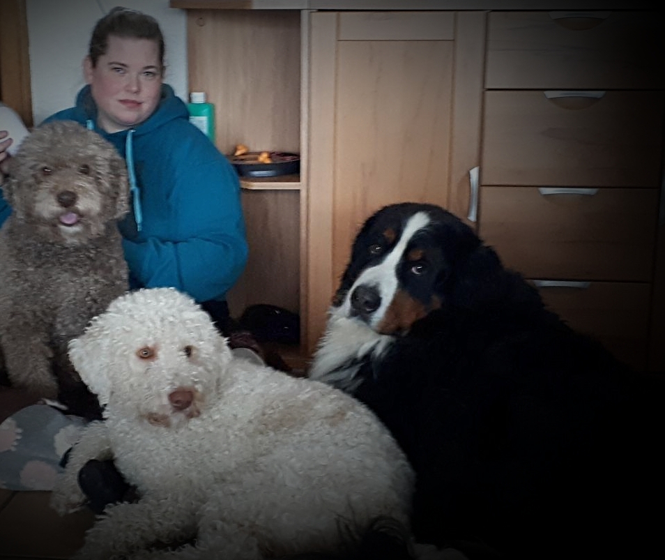 Alessio mit seinen Kumpels Tiago und Sammy