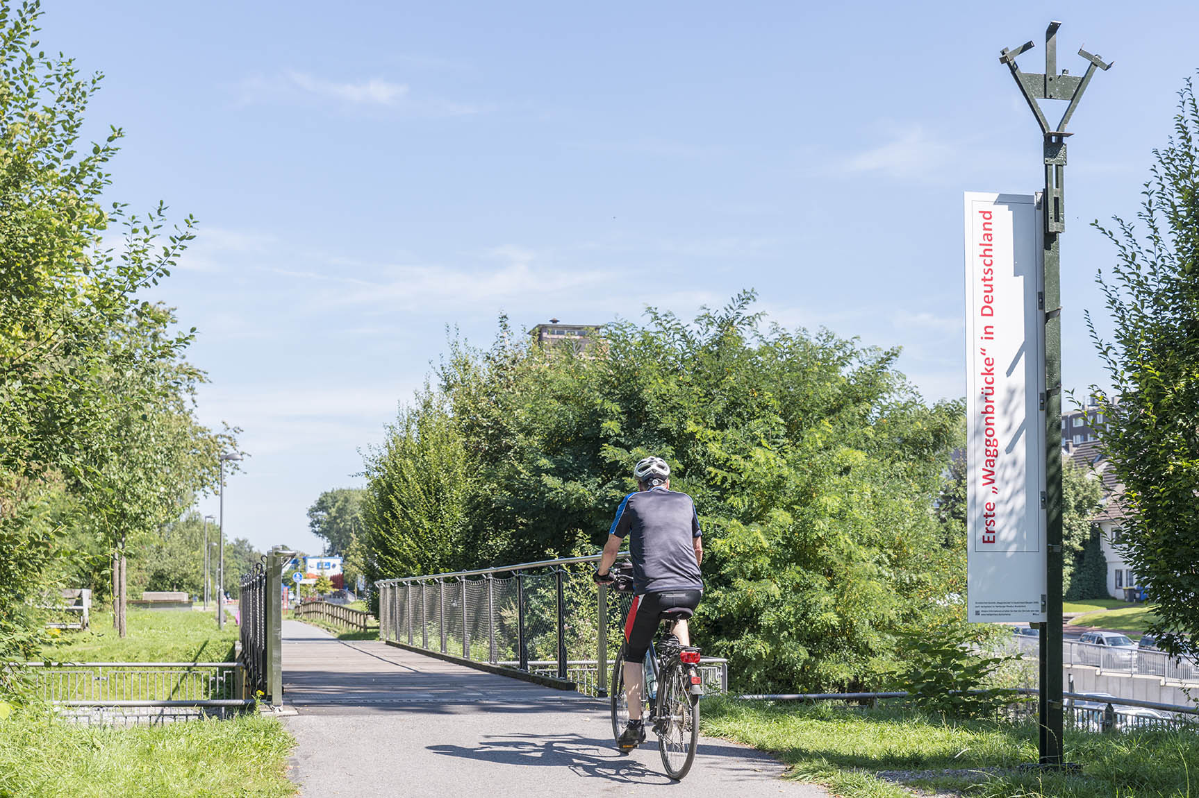 Niederbergbahn, Alleenradweg