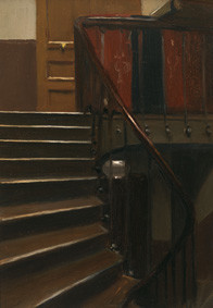 Edward Hopper (1882 1967) Stairway at 48 rue de Lille, Paris 1906 Oil on wood, 32,7x23,7 cm Whitney Museum of American Art, New York; Josephine N. Hopper Bequest © Heirs of Josephine N. Hopper, Licensed by Whitney Museum of American Art 