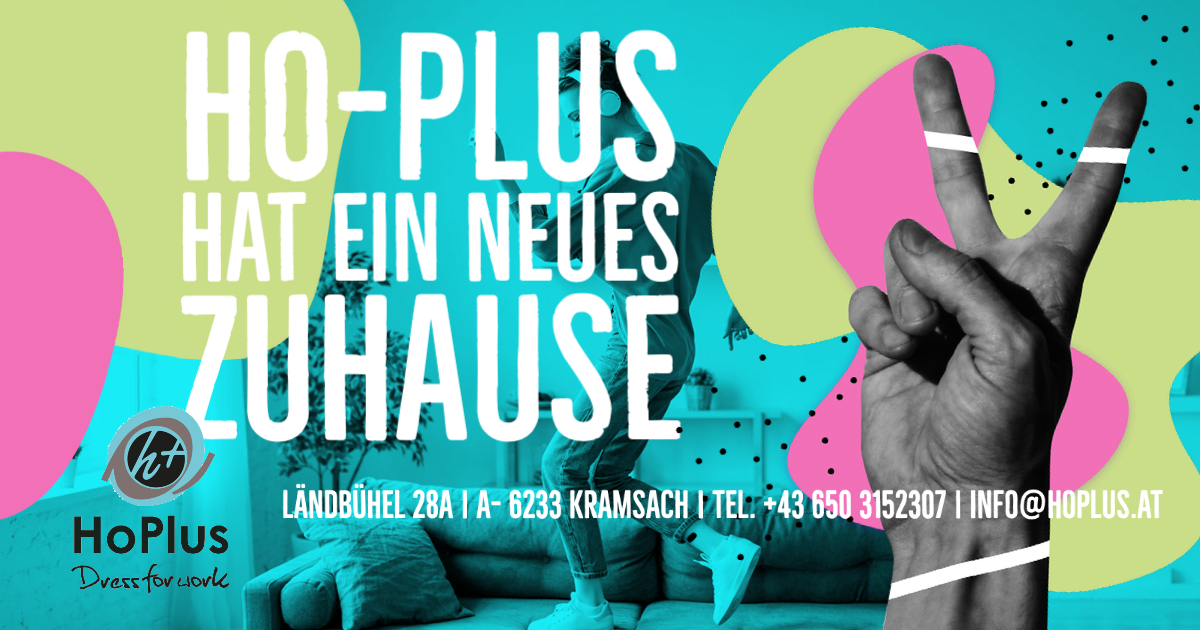 HO-PLUS HAT EIN NEUES ZUHAUSE