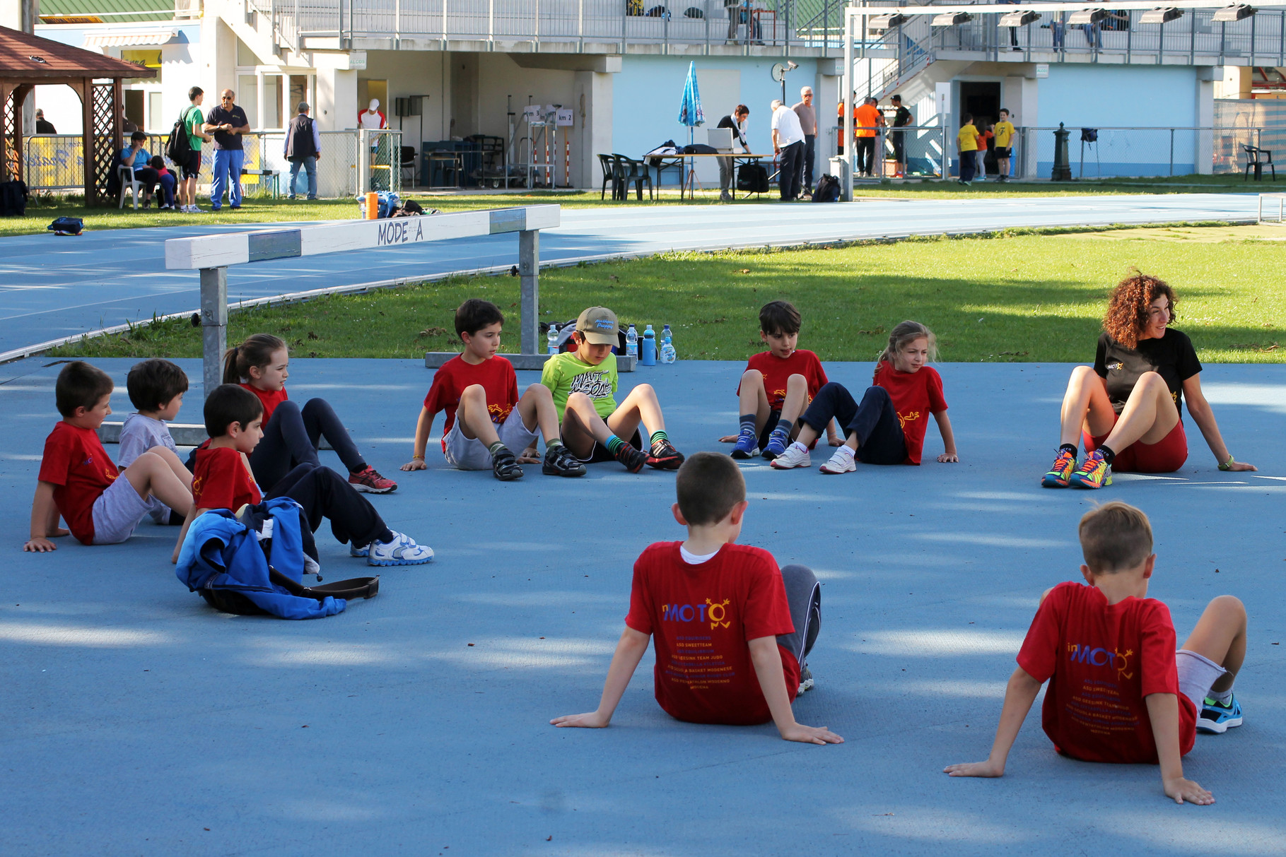 Corso Atletica maggio 2014 riscaldamento...