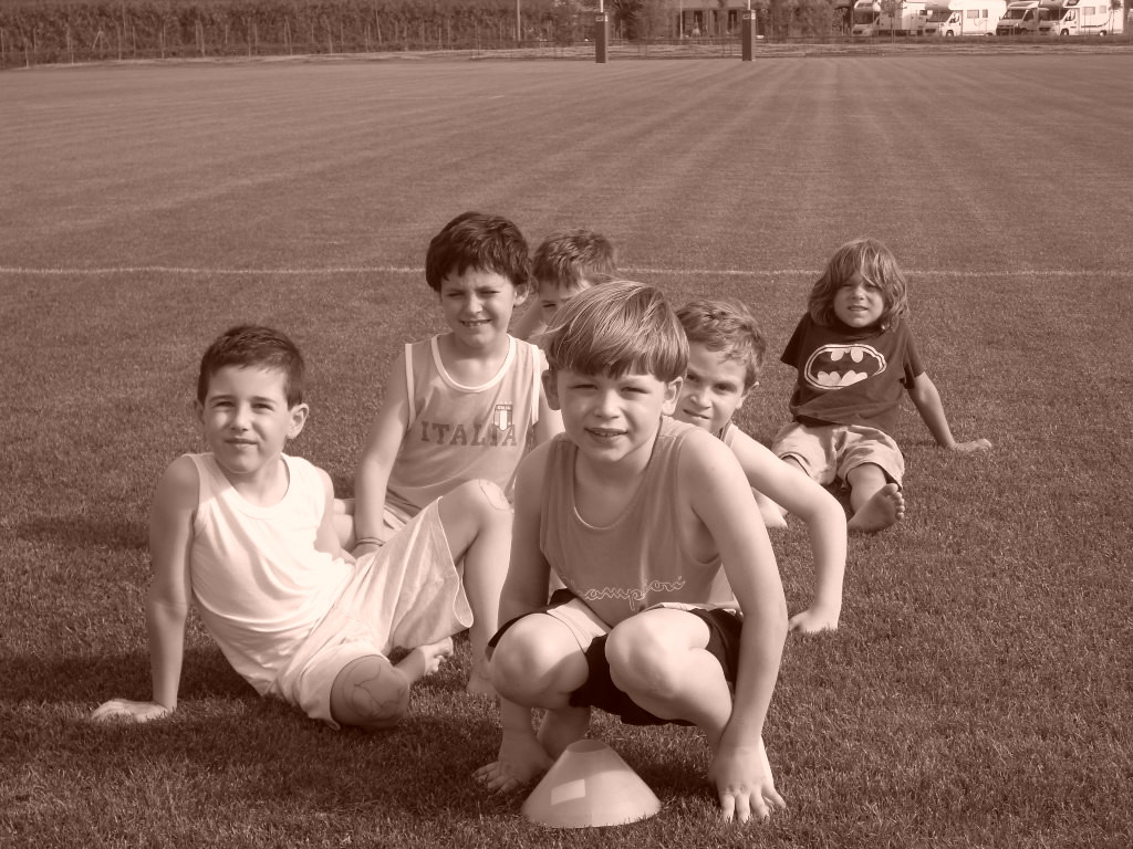 CORSO di Rugby 2009 - Gruppo PICCOLI- con Federico Freddi c/o campo Collegarola 