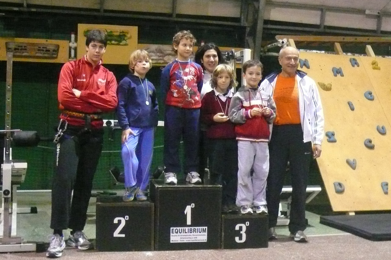 Corso ARRAMPICATA 2009 con Bruno Furia c/o palestra EQUILIBRIUM Portile