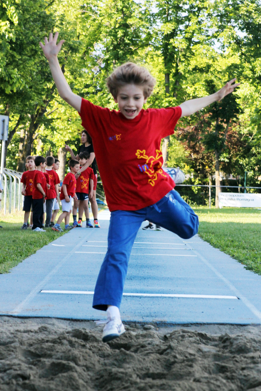 Corso atletica - salto in lungo - 2014