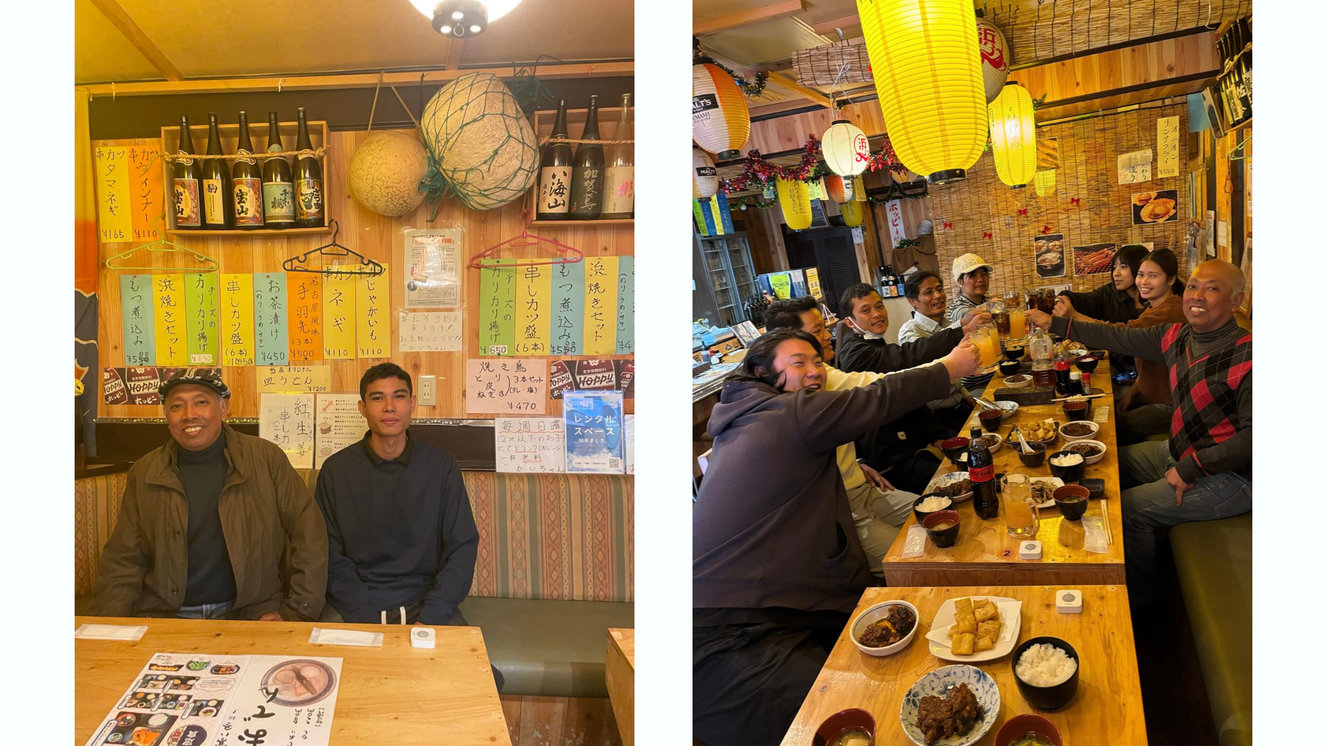 2026年1月18日来日　居酒屋かいちゃんにて勤務