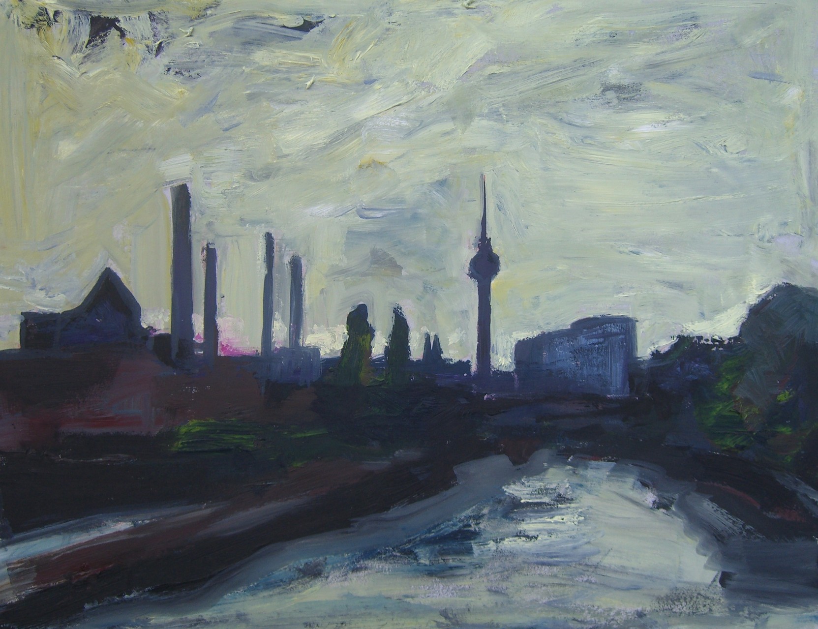 Berlin Eisfabrik Spree - Privatsammlung Berlin
