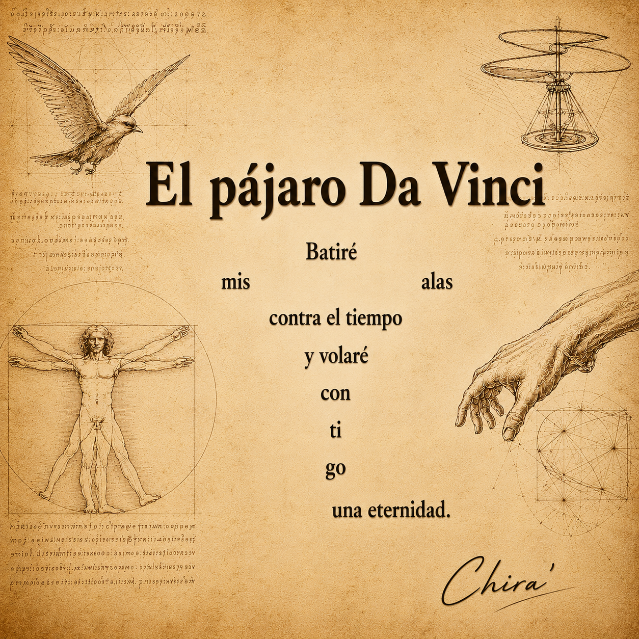 El Pájaro Da Vinci (poema)