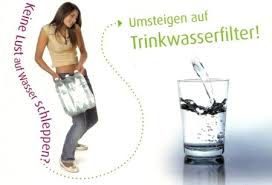 Wasser zu filtern ist Umweltfreundlicher als Wasserflaschen zu kaufen.