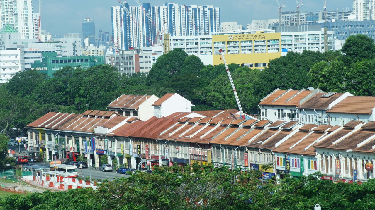 Altes und Neues in Singapur