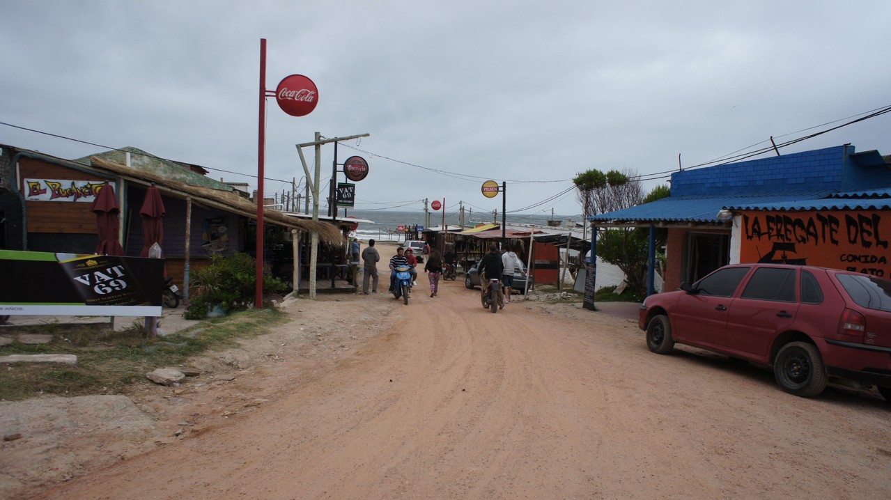 Hippie-Town Punta del Diabolo am Atlantik