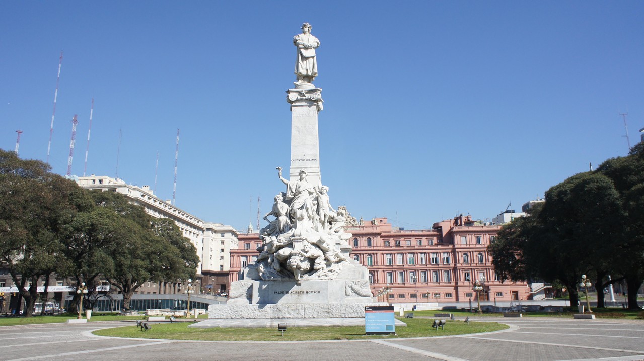 Kolumbus-Denkmal in Buenos Aires