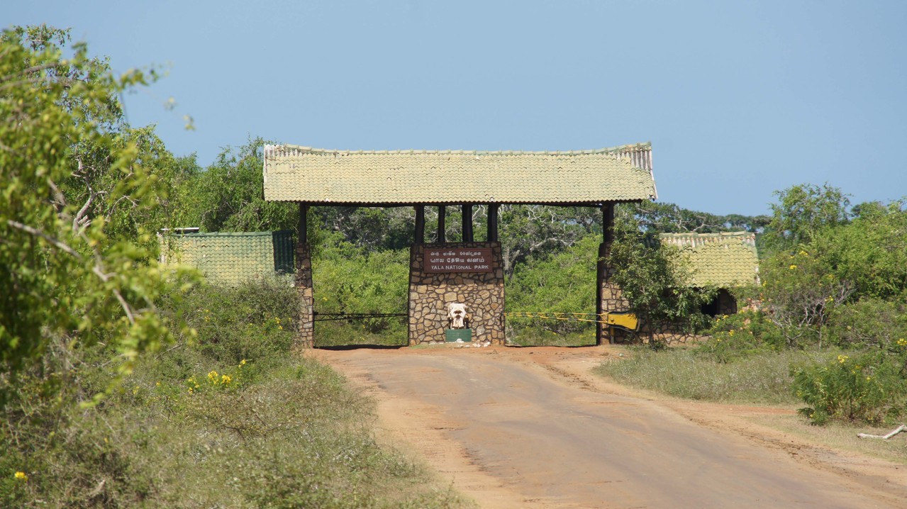 Gate zum Yala Nationalpark
