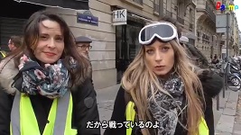 フランス、黄色いベストの女性インタビュー書き起こし