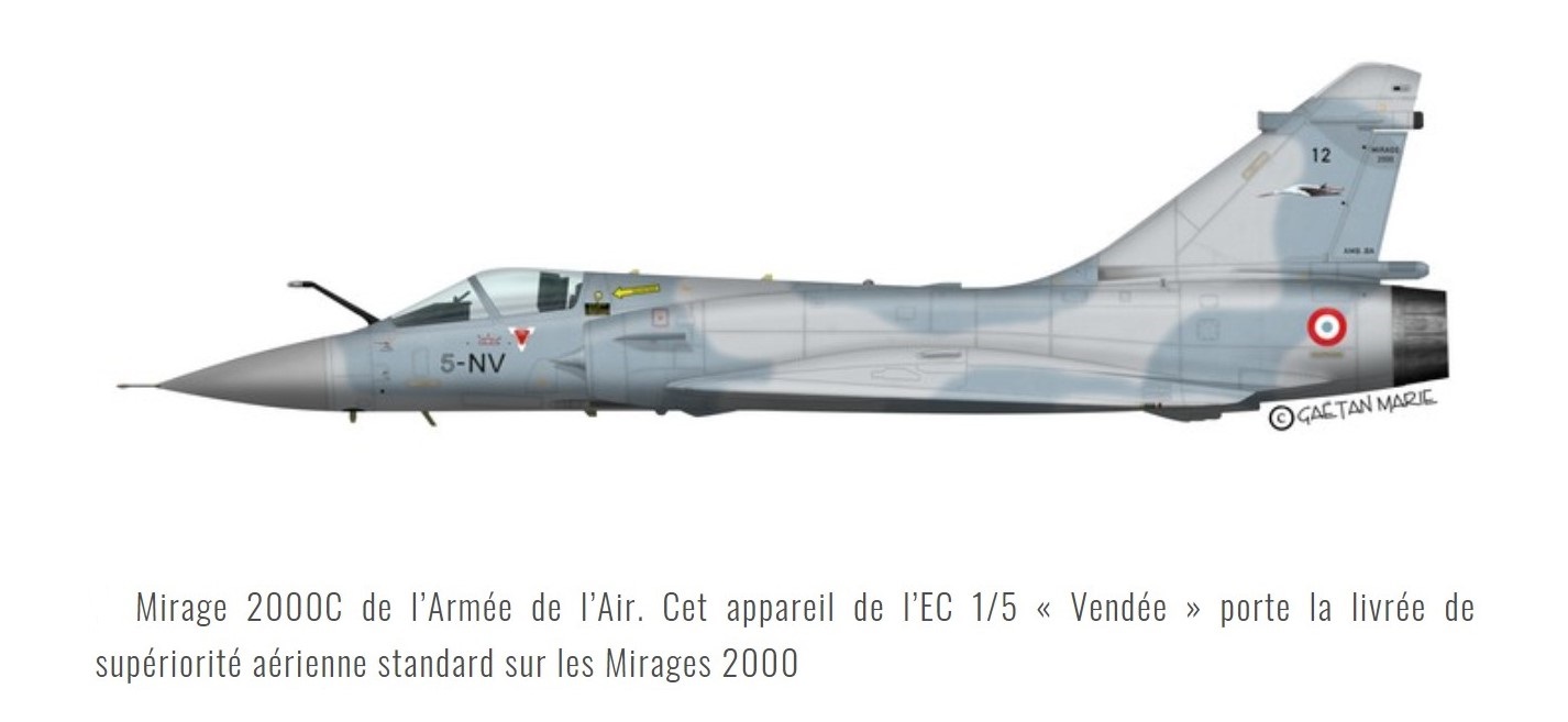 Mirage 2000C - EC 1/5 Vendée