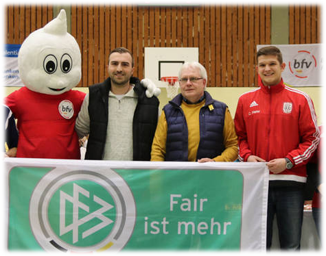 Dominik Riues vom SV Distelhausen als fairer Sportsmann geehrt!