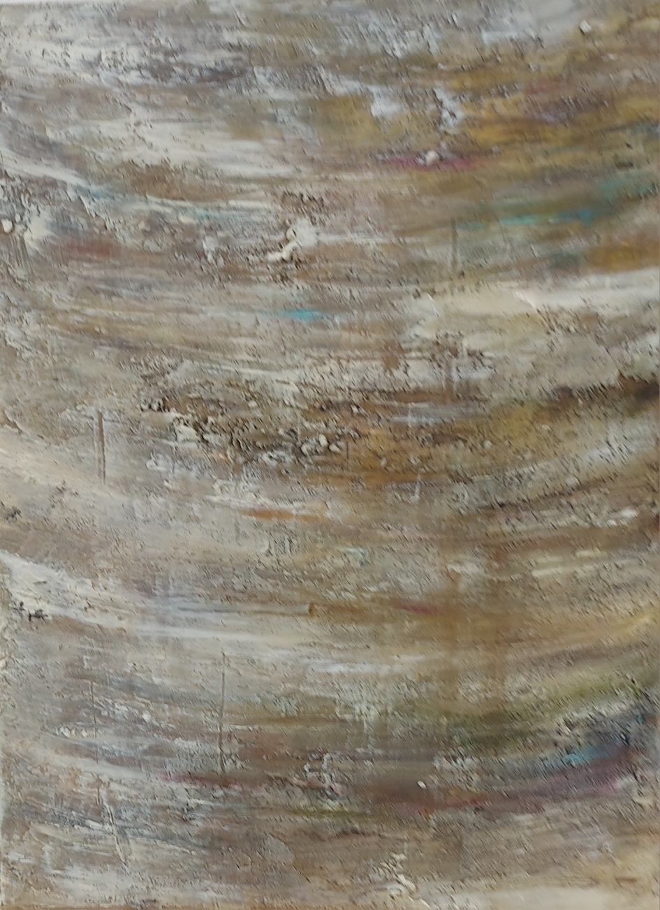 Baumrinde 3 | Acrylmischtechnik | 40cm x 30cm