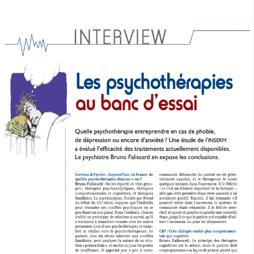Les psychothérapies au banc d'essai