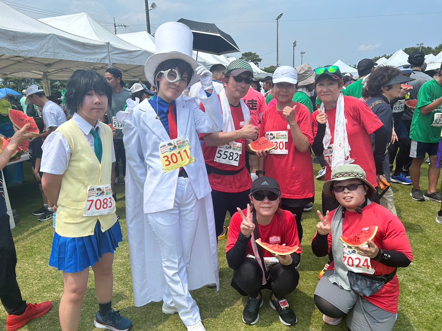北栄町すいか・ながいも健康マラソン大会に参加