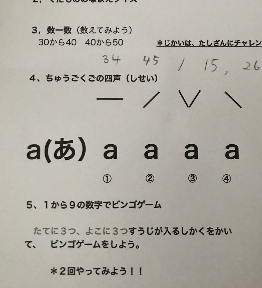 第５回目 Zoomでワクワクビンゴゲーム ３歳から１０歳までの子ども向け中国語教室 ちゃ Chat チャニーズ