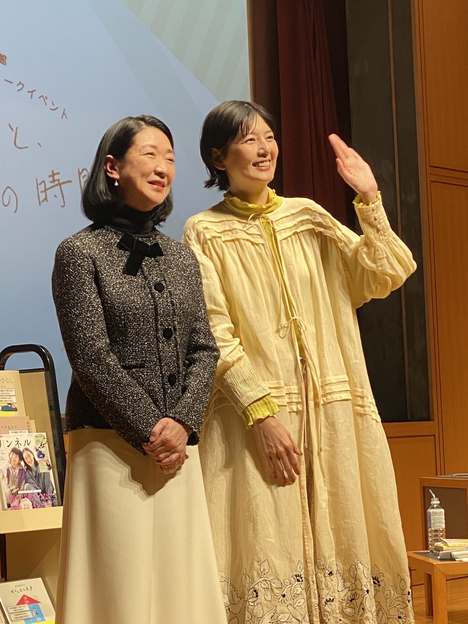 今回は豪華ゲスト。岐阜県出身のモデル・菊池さんも登壇・・素敵でした。