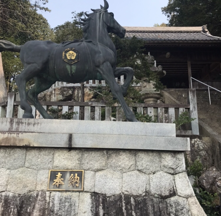 岐阜市　白山神社の左側の景色
