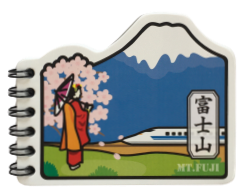 品名 カタヌキリングメモ富士山　品番KR-004ﾒﾓ　JAN4958189710042