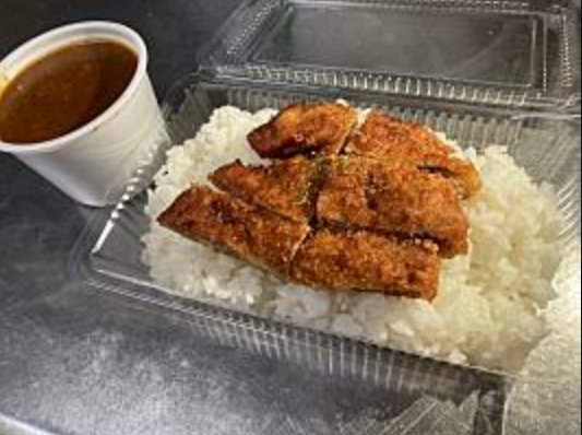 本格手仕込みカツカレー　ハーフ