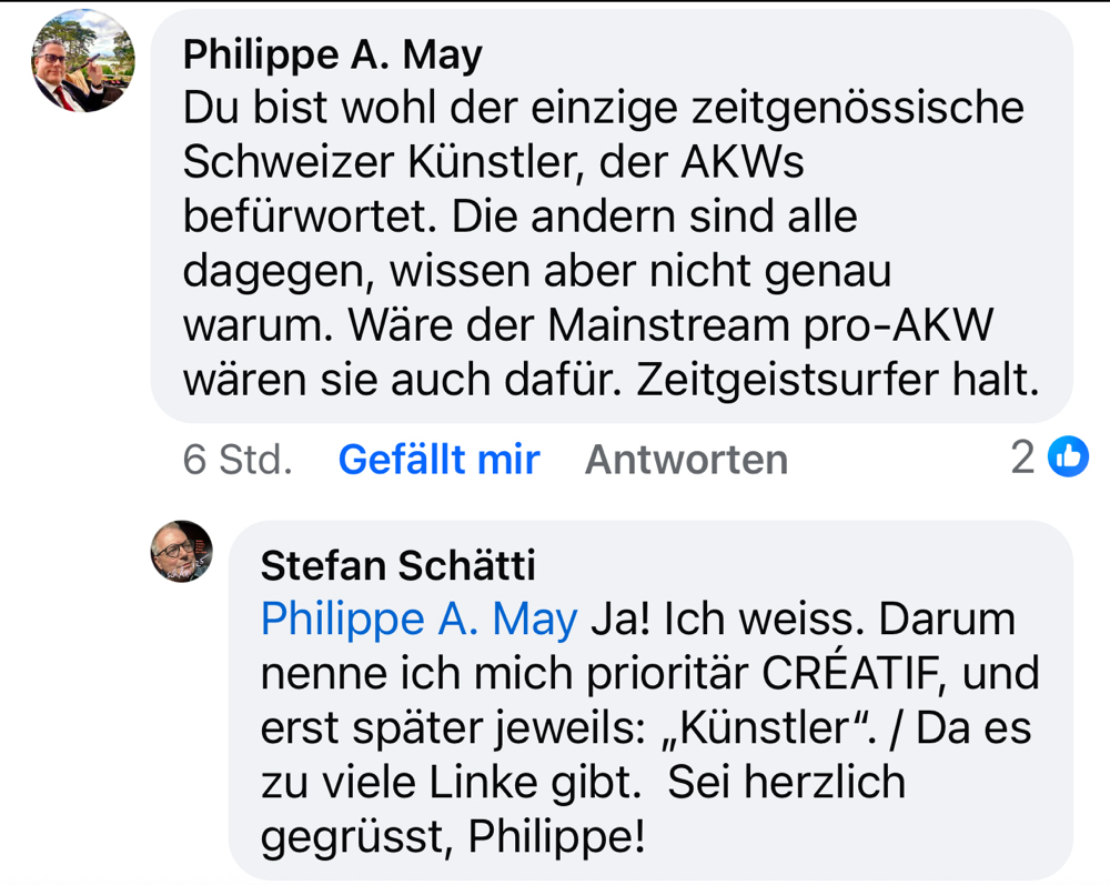 Ich will Strom - und nicht für diesen - in die Pedale treten. 
