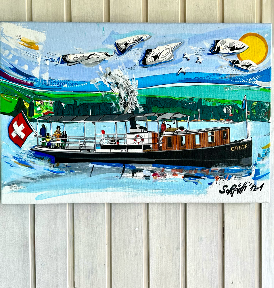 Die Greif.    Auf dem Greifensee. 