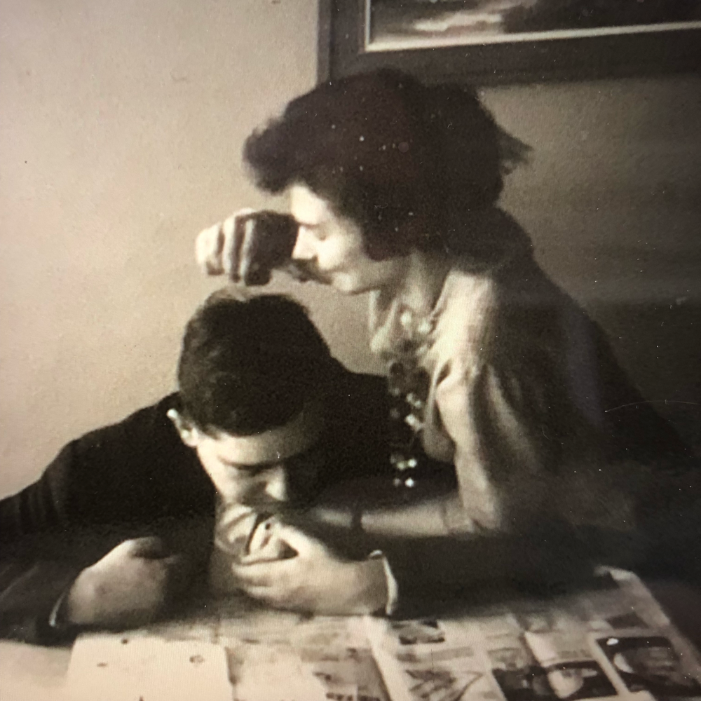 Mama und Papa, noch vor Ihrer Hochzeit. 