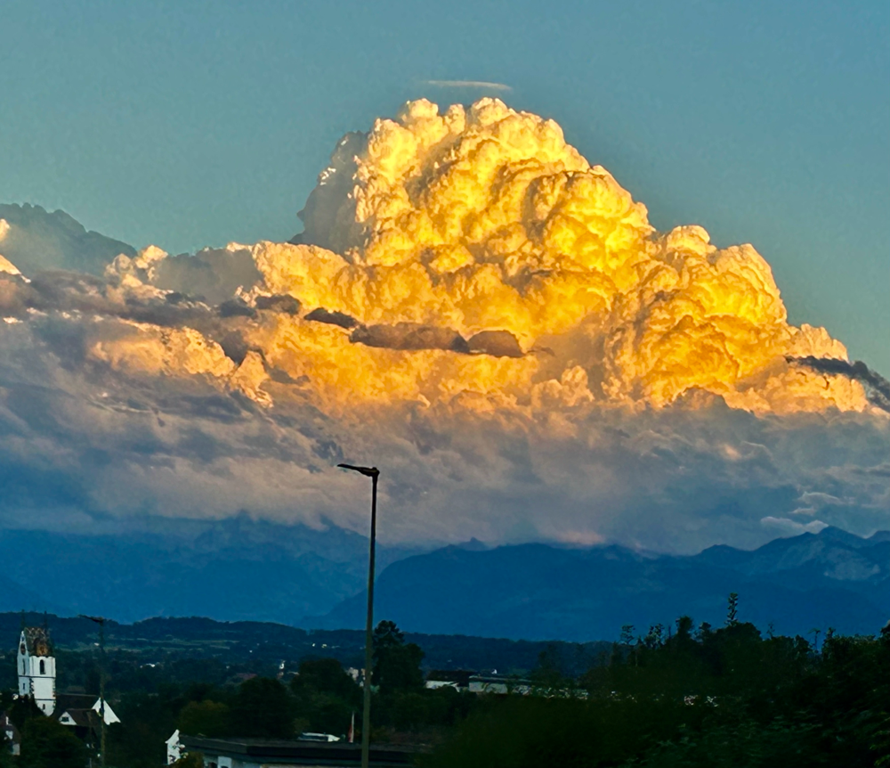 Ich liebe Wolken ☁️.