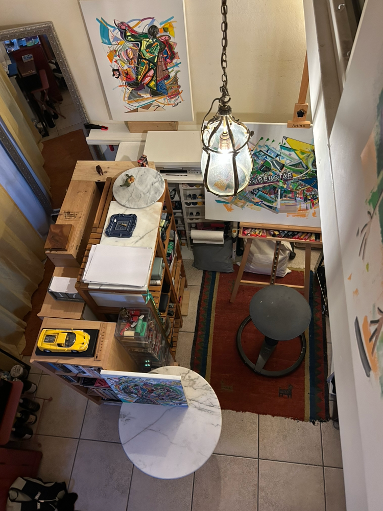 Blick von der Galerie. 