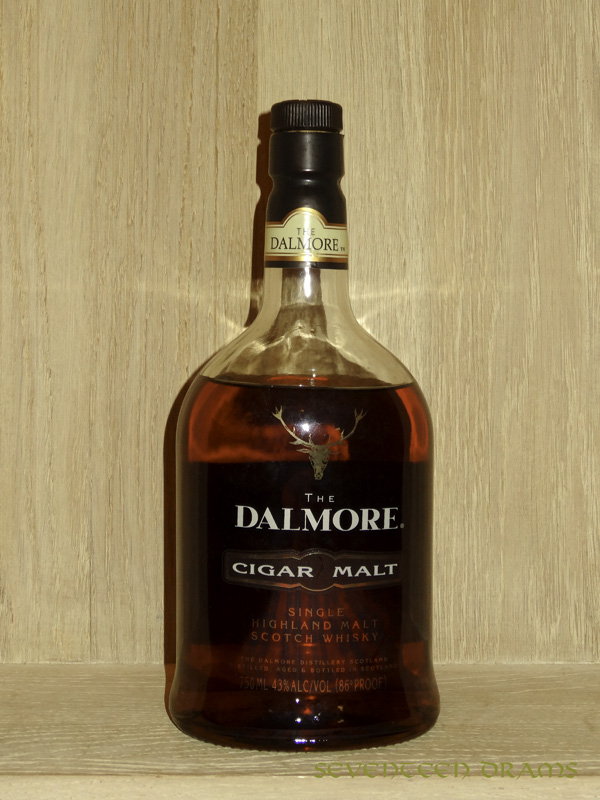 Dalmore "Cigar Malt", 43 v% - 12.50 - animalisch, kräftig mit MaggiWürze, Kartonnote im Abgang