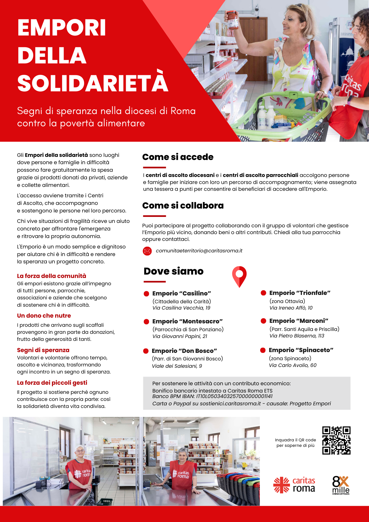 Empori della solidarietà - Caritas