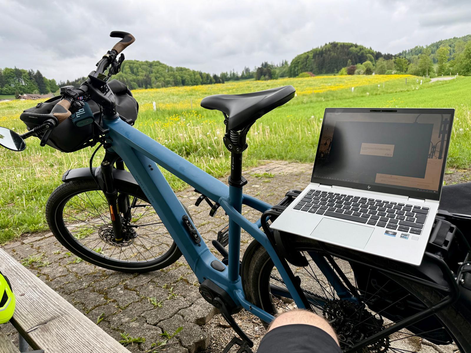 eBike :: Kurzausflug mit Gewitter