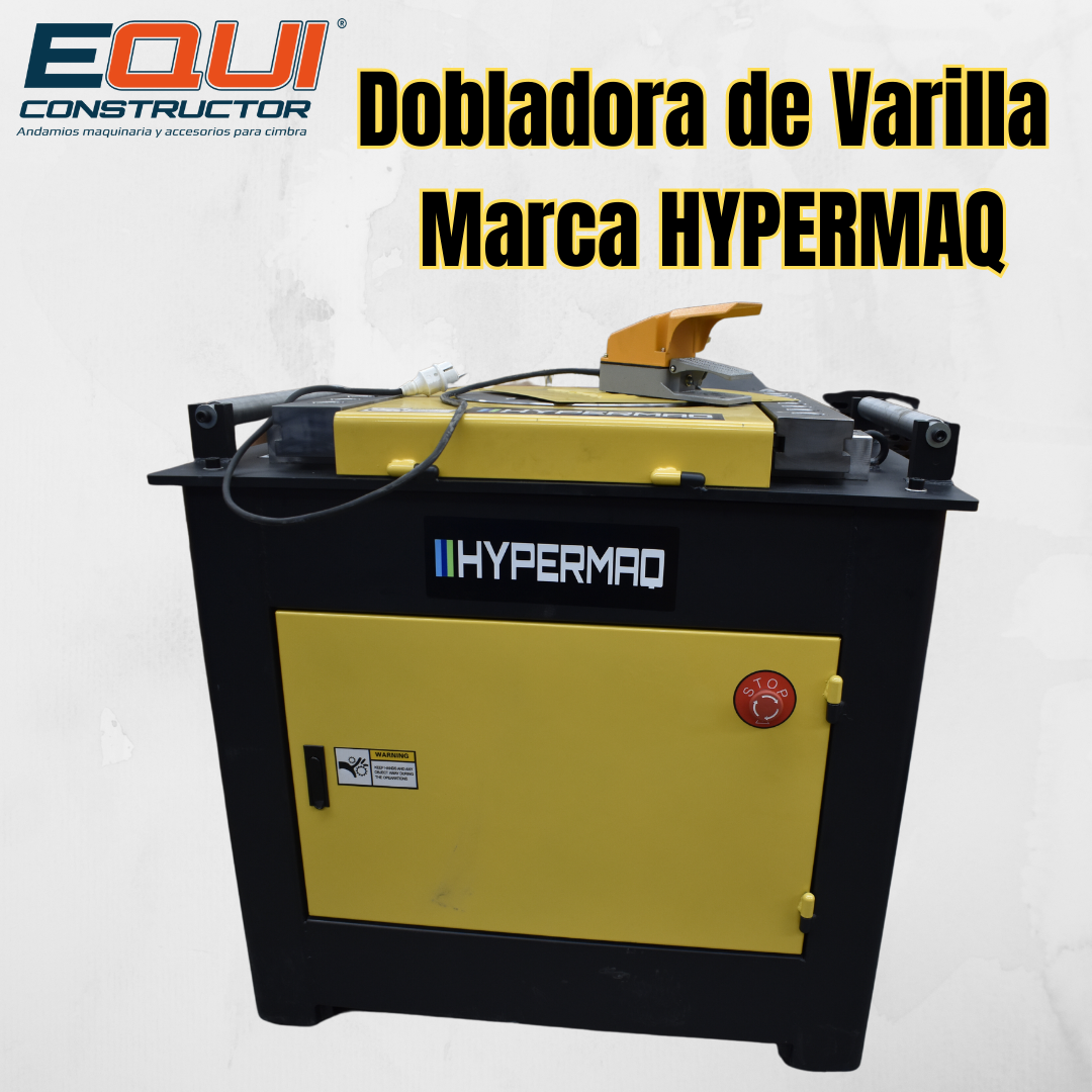 Dobladora de Varilla Marca HYPERMAQ