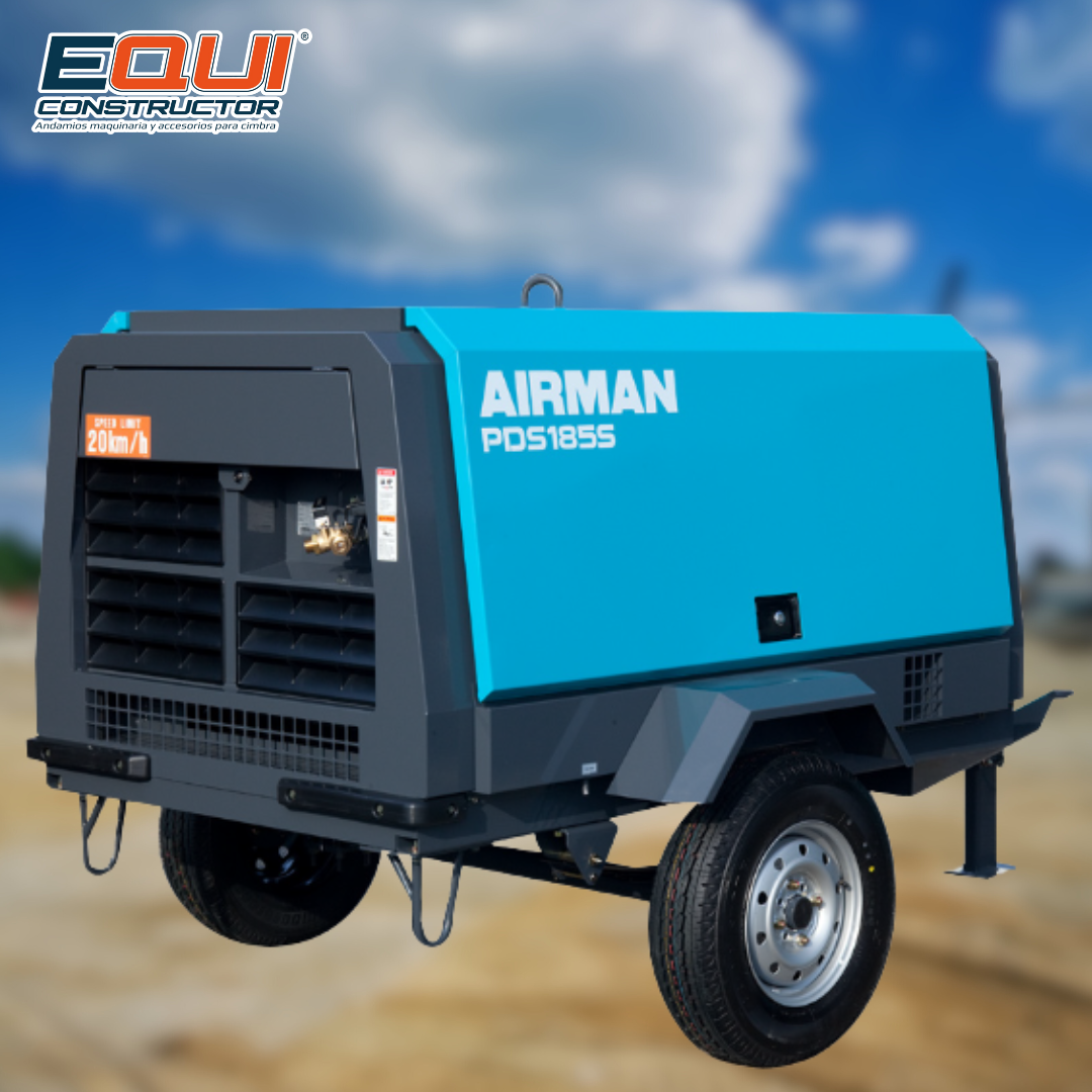 COMPRESOR DE AIRE MARCA AIRMAN MODELO PDS185 