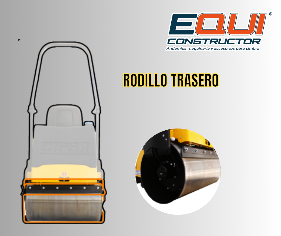 Rodillo Vibratorio Doble ARH-15 Marca CIPSA
