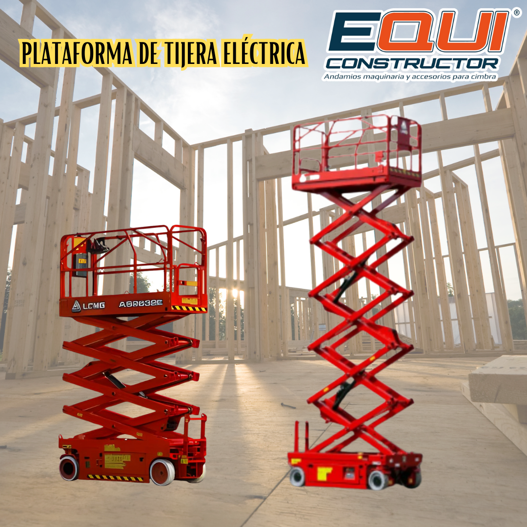 Plataforma eléctrica de Tijera